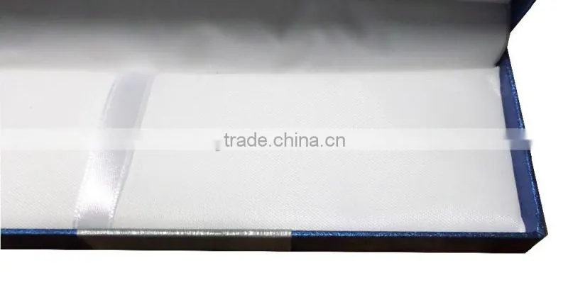 Blue color for customzied logo paper pen case for sale