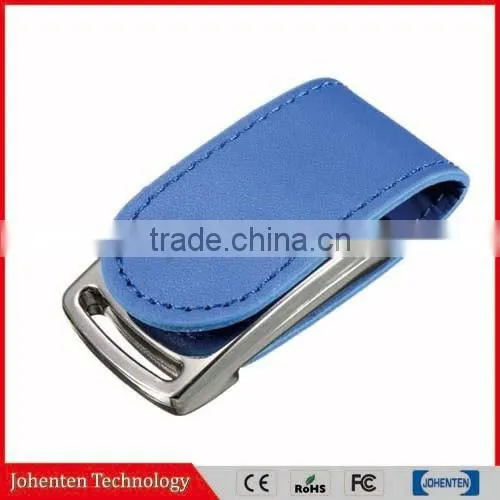 USB2.0 Factory directly sale Leather USB Flash Drive Memory Flash Stick
