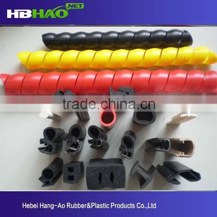 Haitai China Supplier High Quality Cheap White Black PE Spiral Wrapping Band