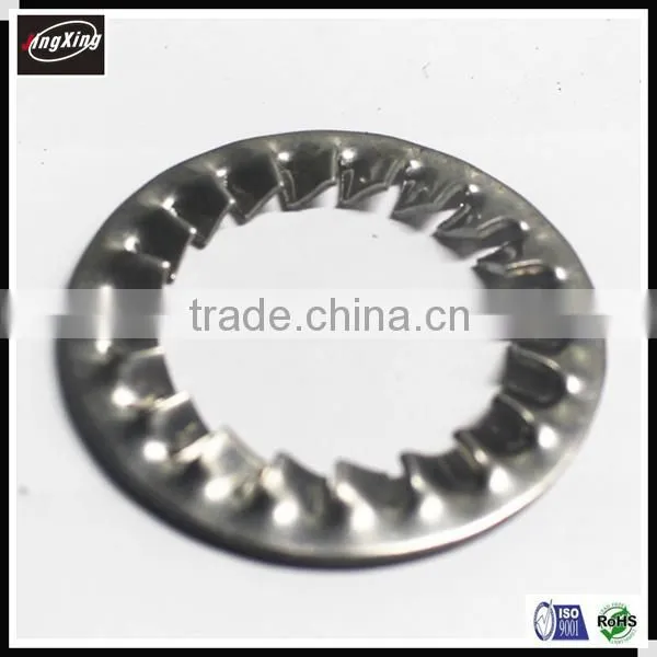 good price toothed lock washer with internal/external teeth