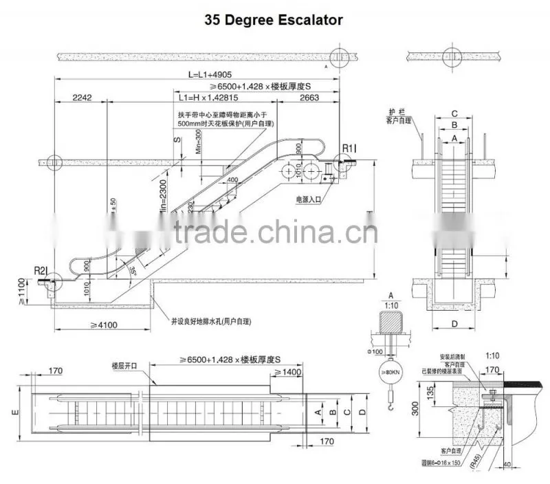 Factory Outlet Discount Price Long Service Life VVVF Escalator Use For Residential Escalator And Outdoor Escalator