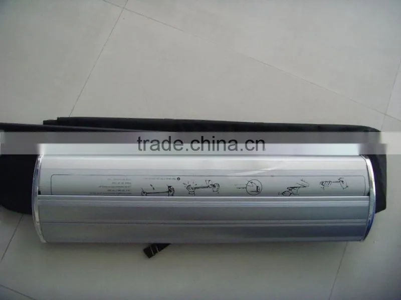 single side printing roll up banner water base outdoor banner stand