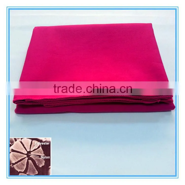Custom made Microfiber towel, microfiber cleaning towel