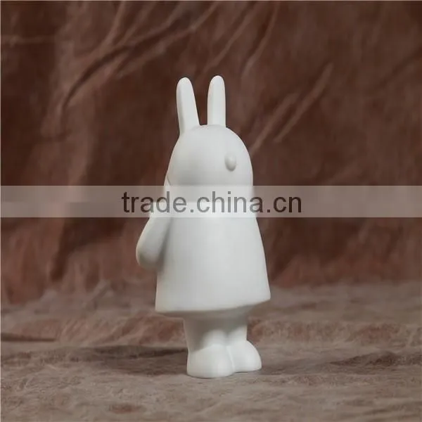 Fashion accessories dunny animal plastic figures blank vinyl toy