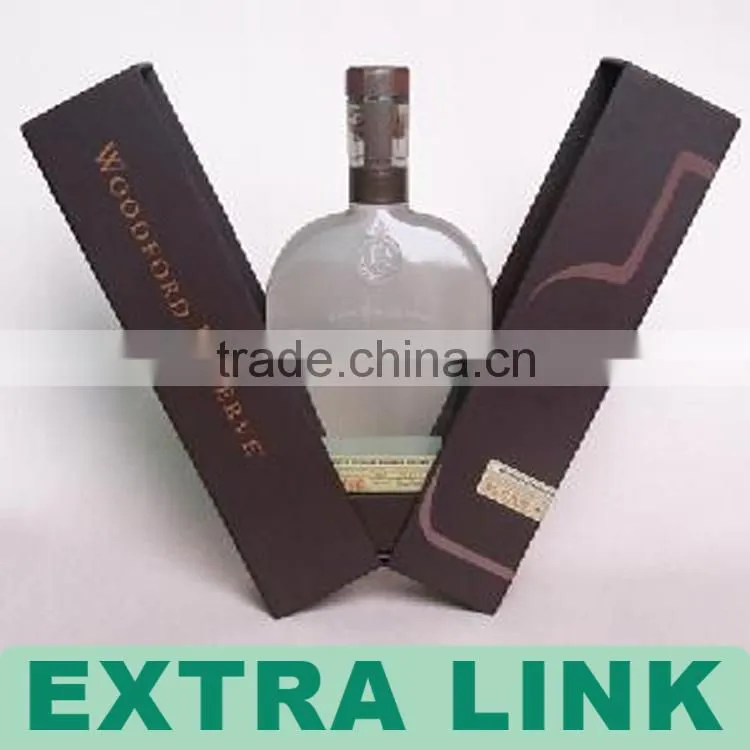 Fashion Design Decorative Art Coated Paper Grape Alcohol Wine Gift Box