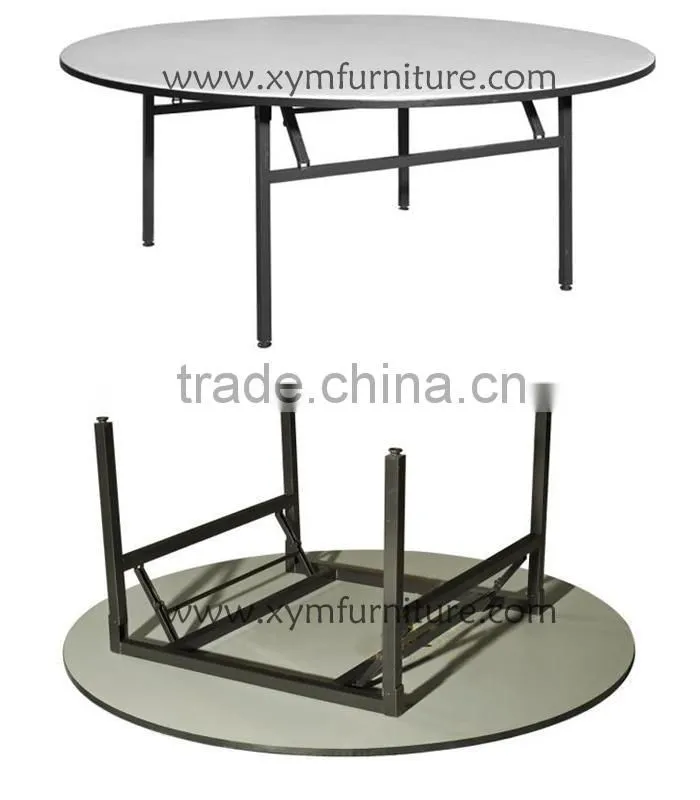 Modern Desigh Metal Space Saving RoundTable