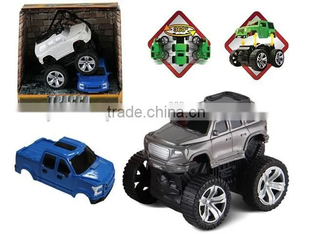 Plastic 4 Wheel Drive Friction Car For Child