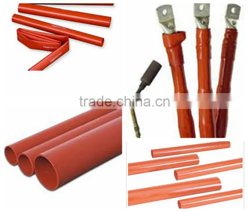 Polyethylene heat shrinkable High Insulation Tubing Non-tracking tube for cable termination and joint