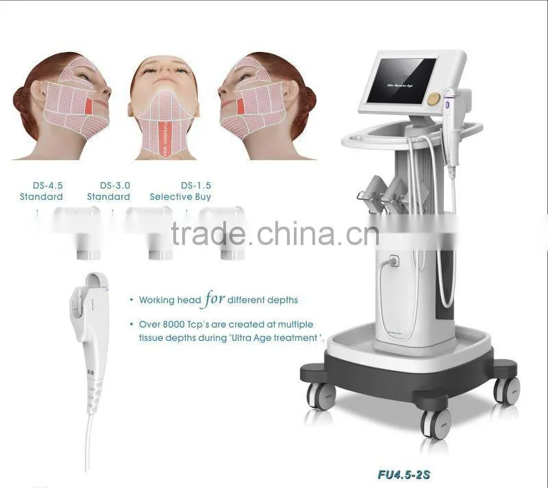 most popular best effect ultrasound 4mhz ultrasound facial machine