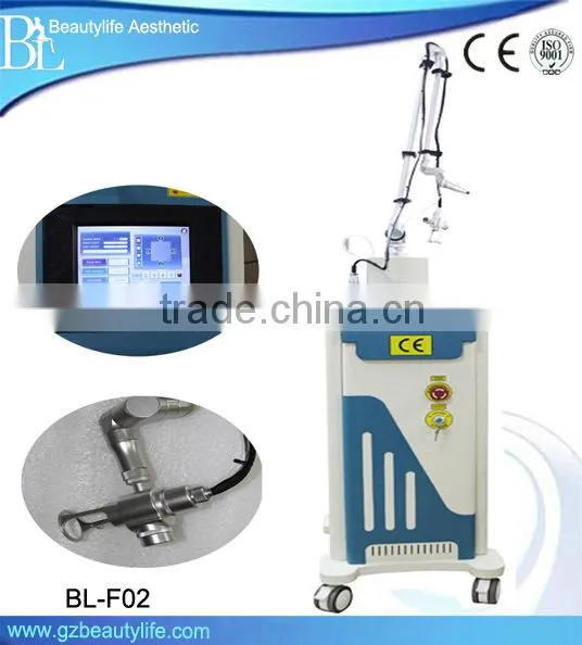 2016 new factory price fractional Co2 laser/ fractional co2 skin resurfacing machine without side effects and amazing treatment