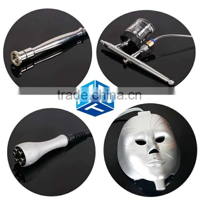 NEW multi-function oxygen jet oxygen therapy oxygen facial machine dermabrasion Oxygen mask rf