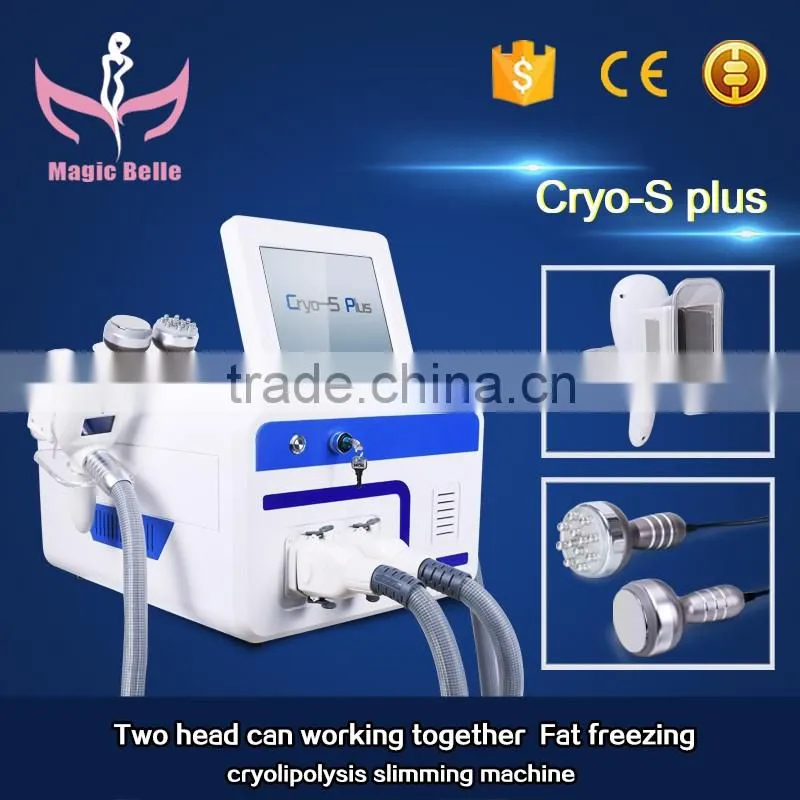 Good Product! Cryolipolysis Cool Body Sculpting Machine Fat Freezing Machine Cavitation RF Cryolipolysis Machine For Salon Use