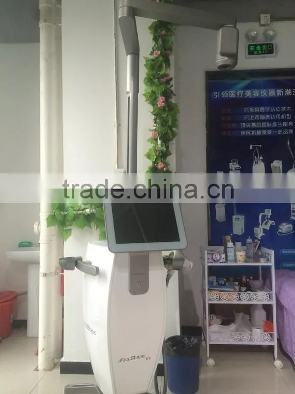 Ultraslim best fat removal weight loss machine and skin tightening V4 Ultrason slimming with HF RF handles