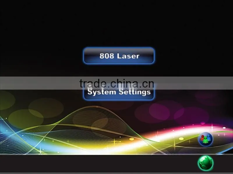 808nm Diode Laser Hair Removal Machine For Women , Laser Treatment For Facial Hair
