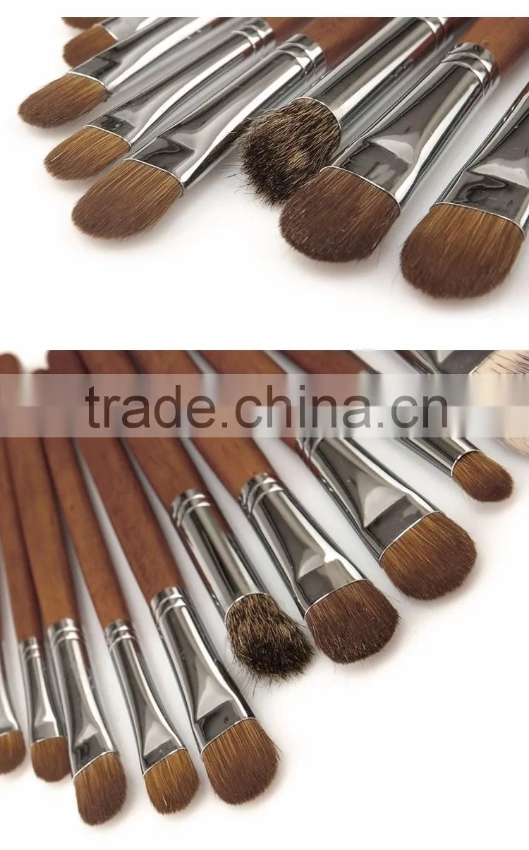 Popular products synthetic hair make up brush set