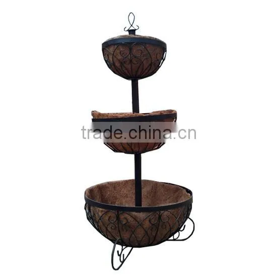 Hanging Planter Garden Planter Metal Garden Planter With Coco