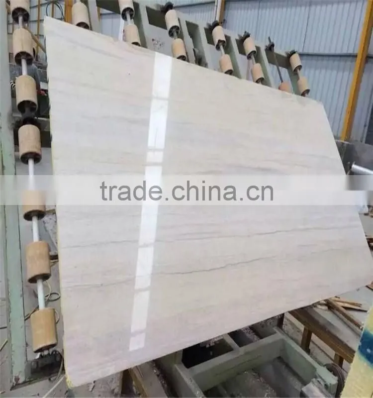 Cut to size for project Ginkgo wood grain marble tile
