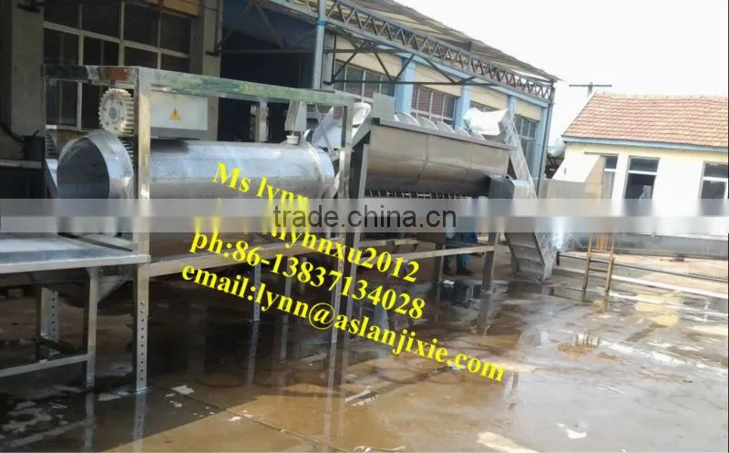 chicken feet processing machine line /chicken feet skin removing machines