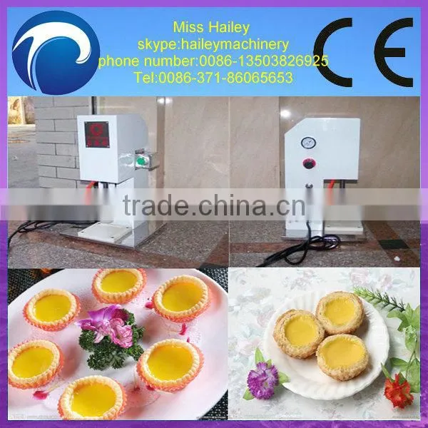 stainless steel and factory price egg tart making machine 0086-13503826925