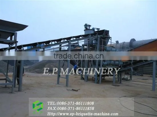 continuous work coke briquette production line 30t/h