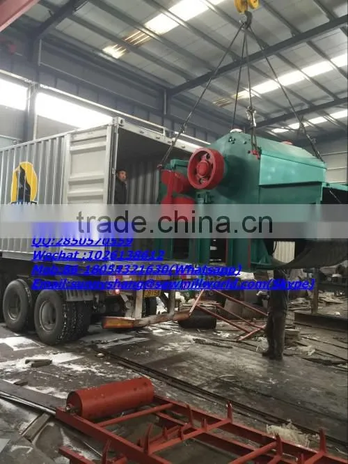 nail removing functional wood pallet crusher machine