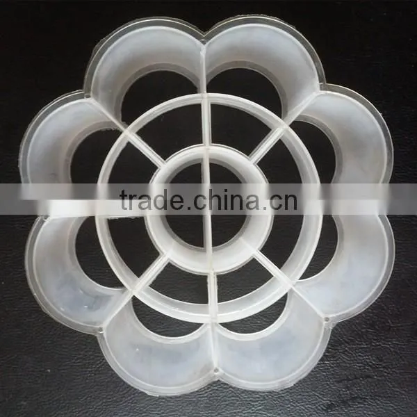 Random plastic media Bio-pac SF30 manufactured of reprocessed UV stabilized polypropylene