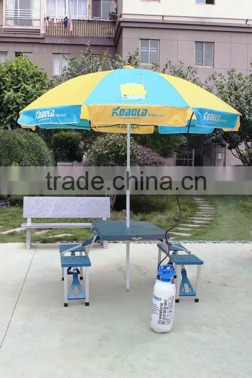 8L Camp outdoor manual sprayer nozzle, mini plant cool misting system Summer USE