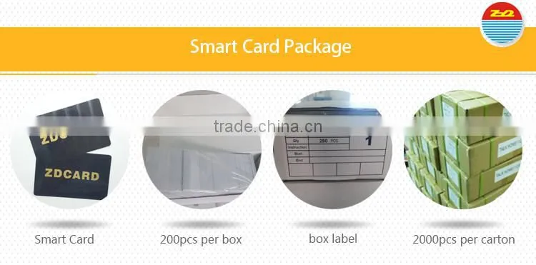 Custom 30-80 meters 2.45G Active Smart Card