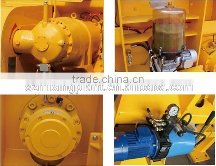 2016 new design used portable twin shaft mixer for sale