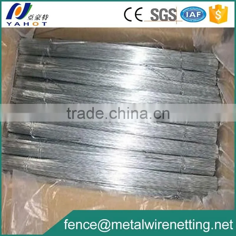 BWG 18 Galvanized Straight Wire For Construction Binding