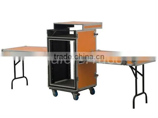 Wholesale portable aluminum cosmetic flight box case with wheel