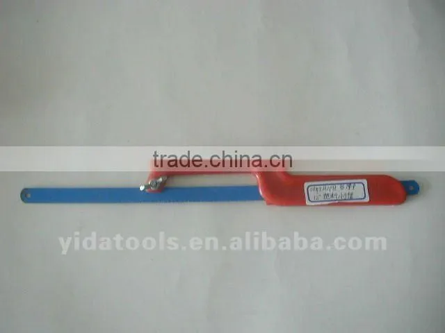 Aluminum hacksaw frame with plastic handle