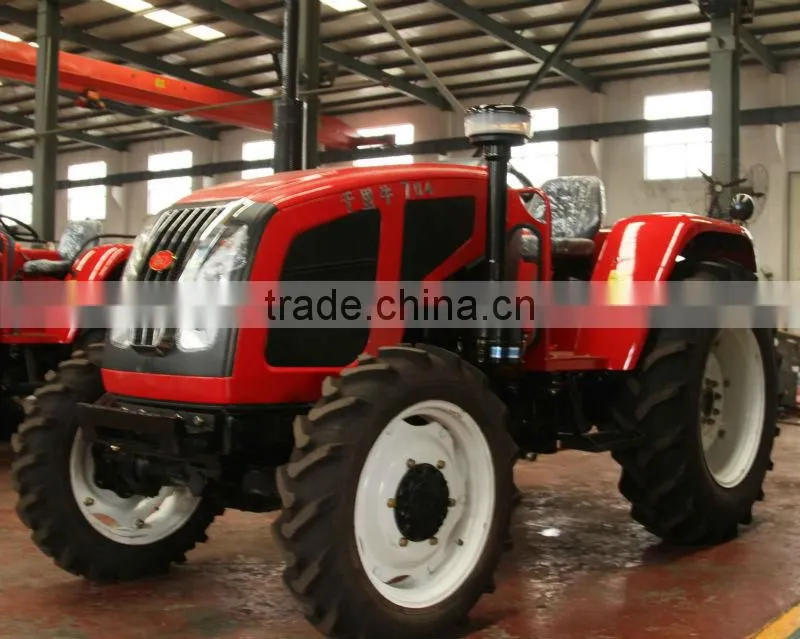 70HP 4WD new farm tractor.Qianliniu brand wheel tractor widely used in Africa