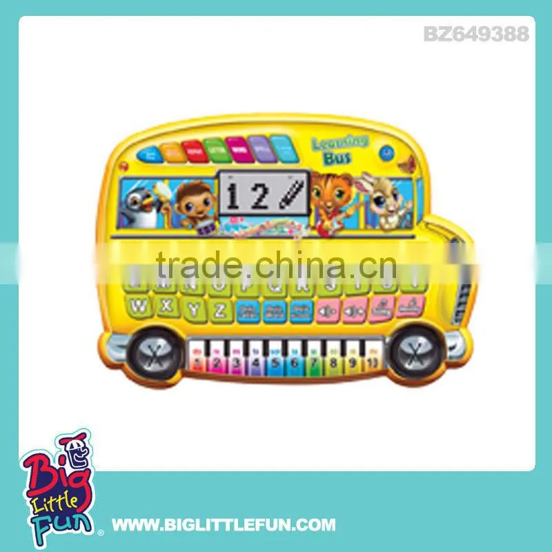 Children English intelligent learning machine toy with light