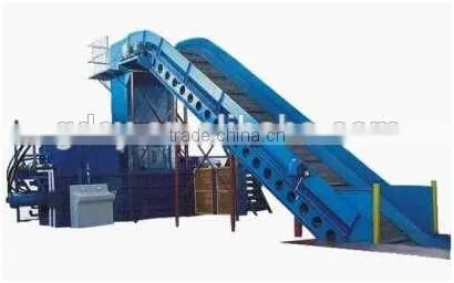 300Ton horizontal sawdust wood shavings press baler machine