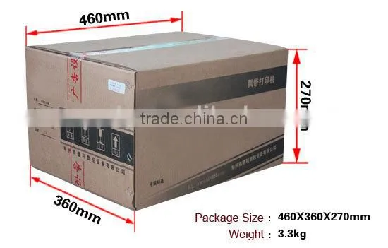 Hot stamping smart ribbon printer