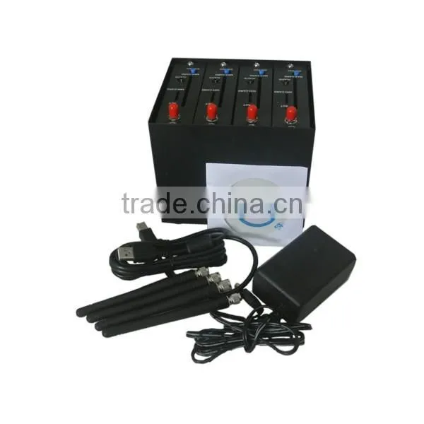 Free bulk sms modem software mobile recharge stk support at command usb modem pool 4 port