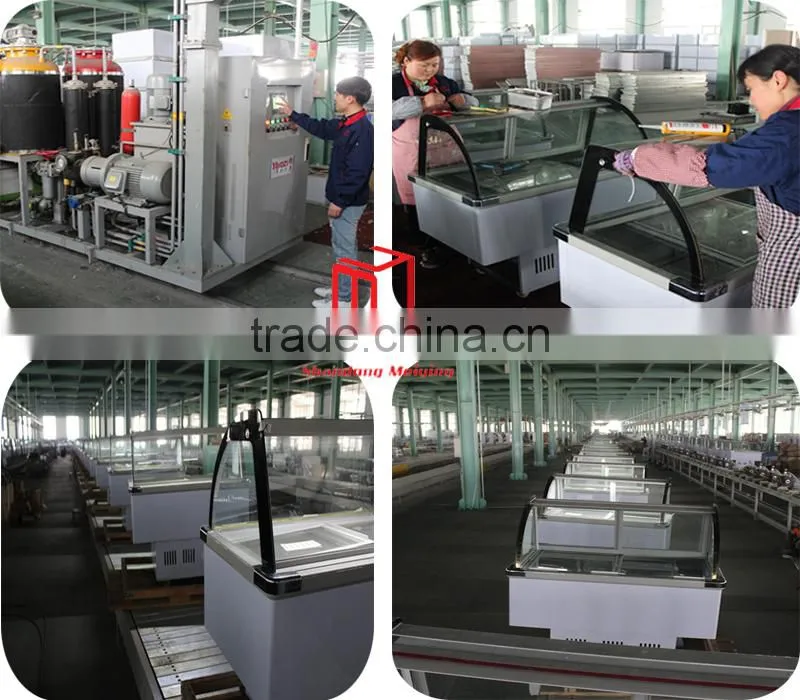 Vertical dish order display-series salad bar refrigerator /salad bar refrigerator /refrigerator thermostat
