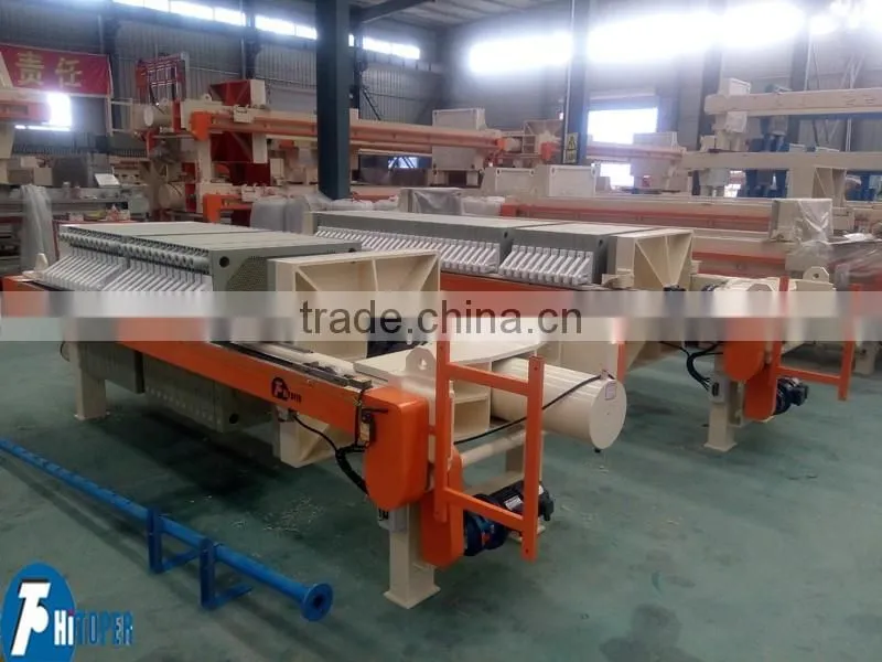 Filter quality control in food production, membrane filter press help you