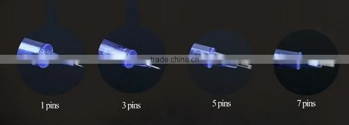 Hot sale 1/3/7/9 /12 /36 /42/nano needles for derma pen blue needle cartridge
