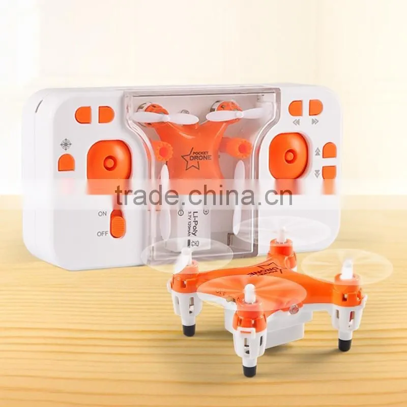 Newest arrival mini style pocket Toys drone for Children best gifts aircraft