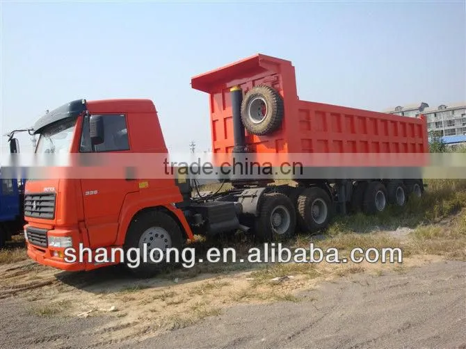 SINOTRUK China Manufacturer HOWO 3 Axle Dump Trailer