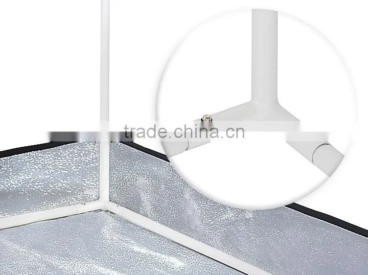 200x200x200 cm Plug and Growing Tent Indoor Box 2 x 2 x 2 m Mylar Home & Room Dark