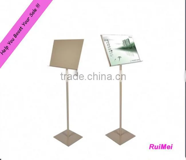 Boost Your Sale!!! Free Standing Outdoor Metal Poster Display Rack