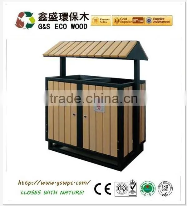 100% recycle WPC flooing/ ues for wpc trash can