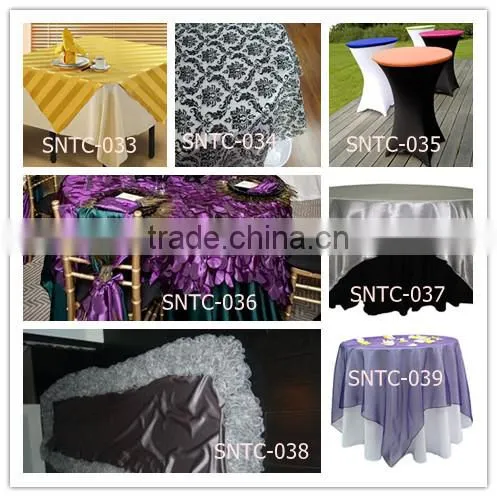 various material fancy table cover