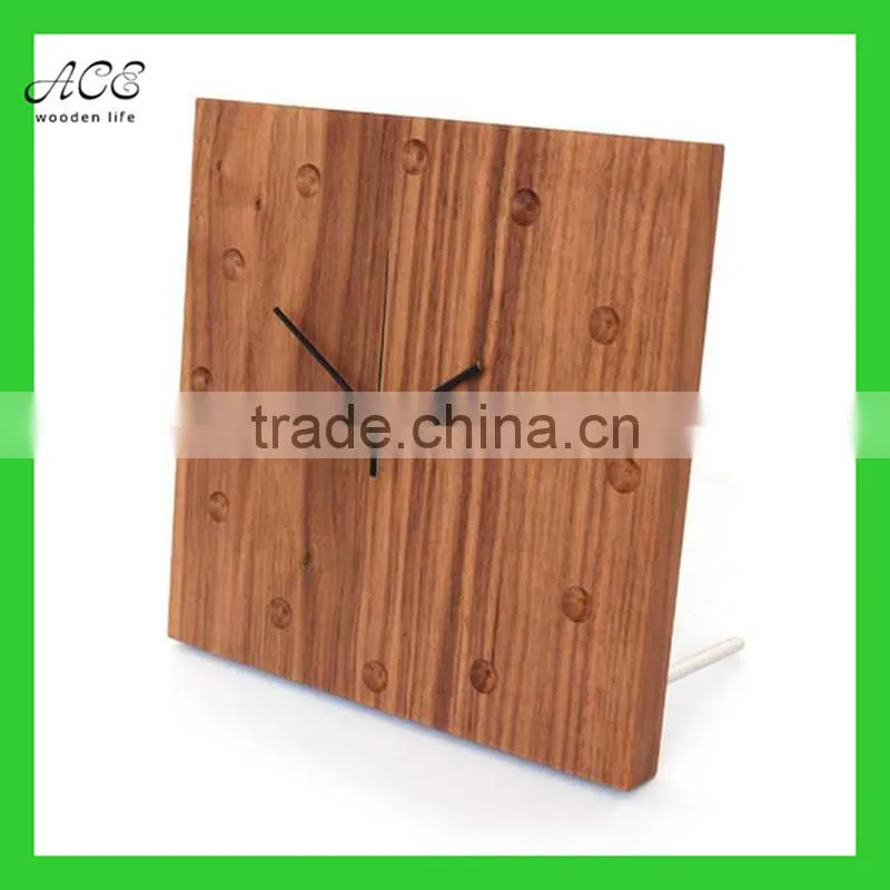 Custom wood wall clock Home decorative wood wall clock Home goods wall clocks