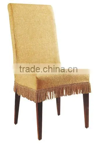 Dust free flower cafe chair cover