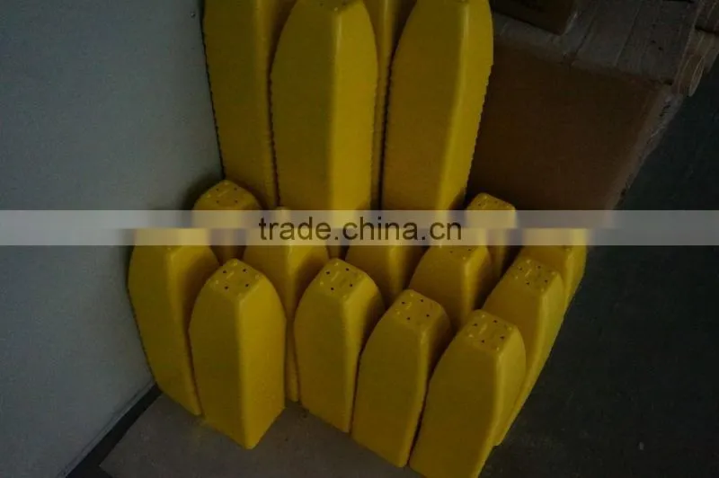 square bamboo fiber decorative flower pots