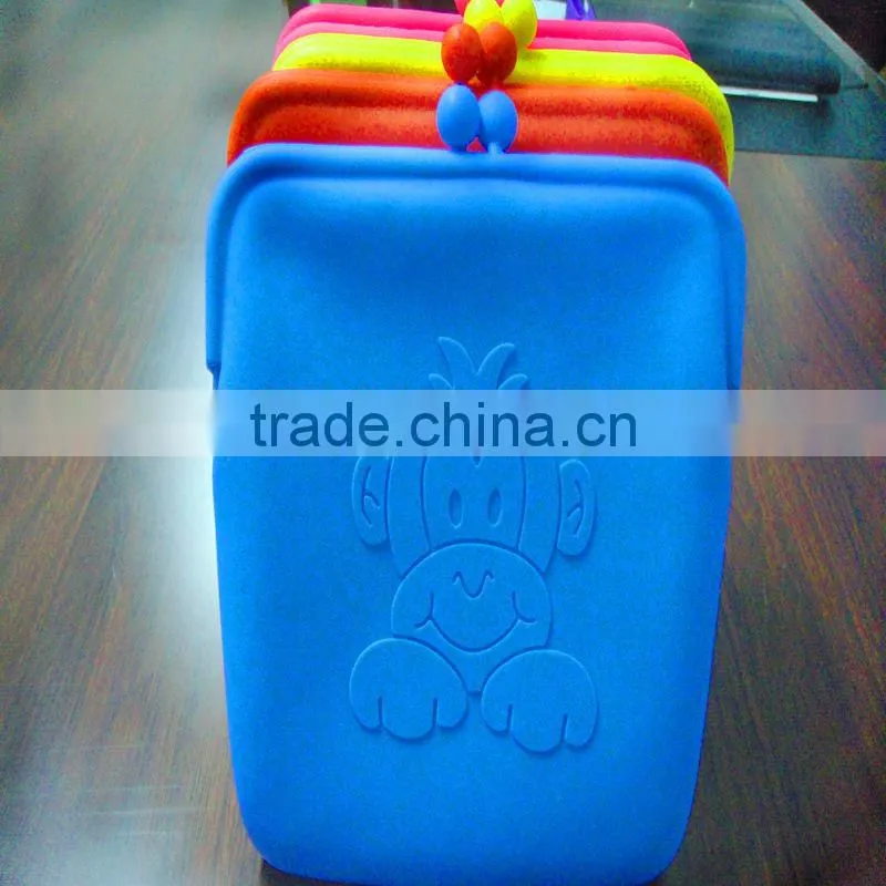 New Fluorescence Candy Color Diamond shape Silicon Shoulder Bag